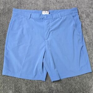 Over Under Clothing Performance Shorts Mens 38 Made In USA 7" Inseam Blue Hybrid
